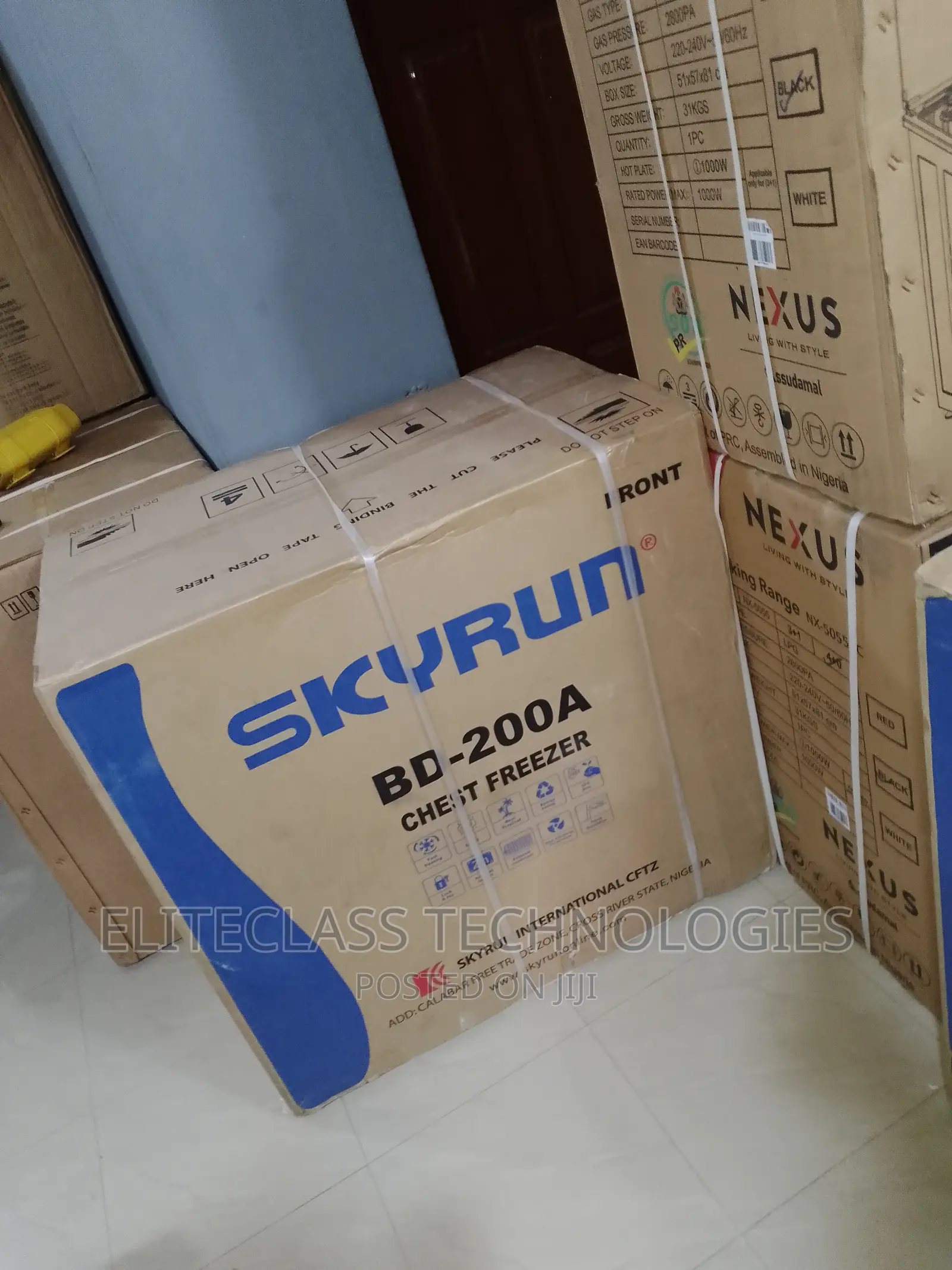 Stylish Skyrun 200 Litres Chest Freezer (BD-200A)