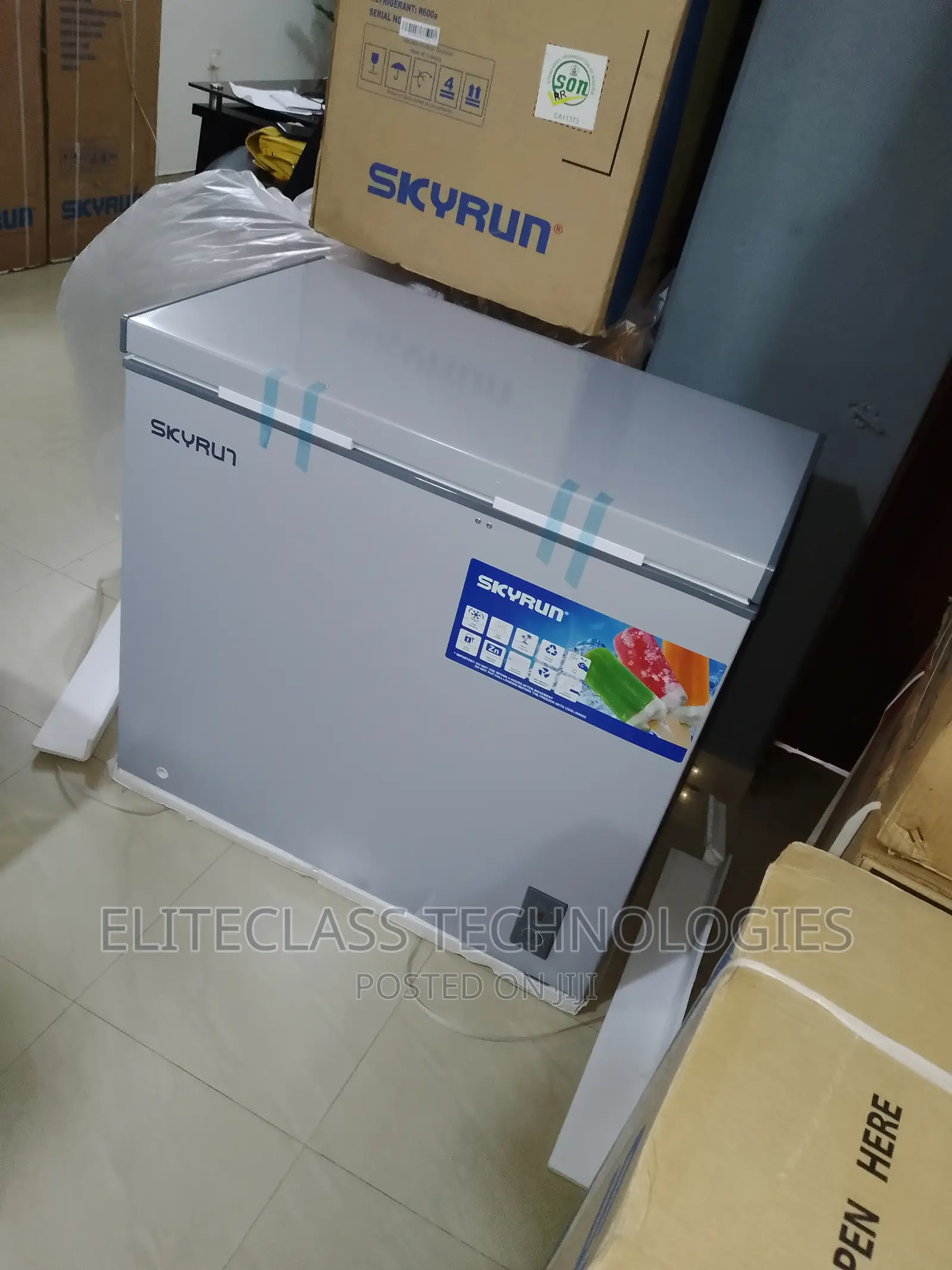 Quality Freezing Skyrun 200 Litres Chest Freezer (BD-200A)