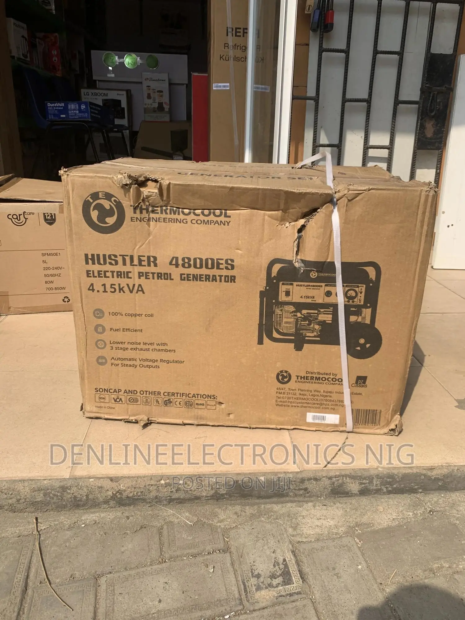 Haier Thermocool 4.5KVA 4800es Hustler Generator