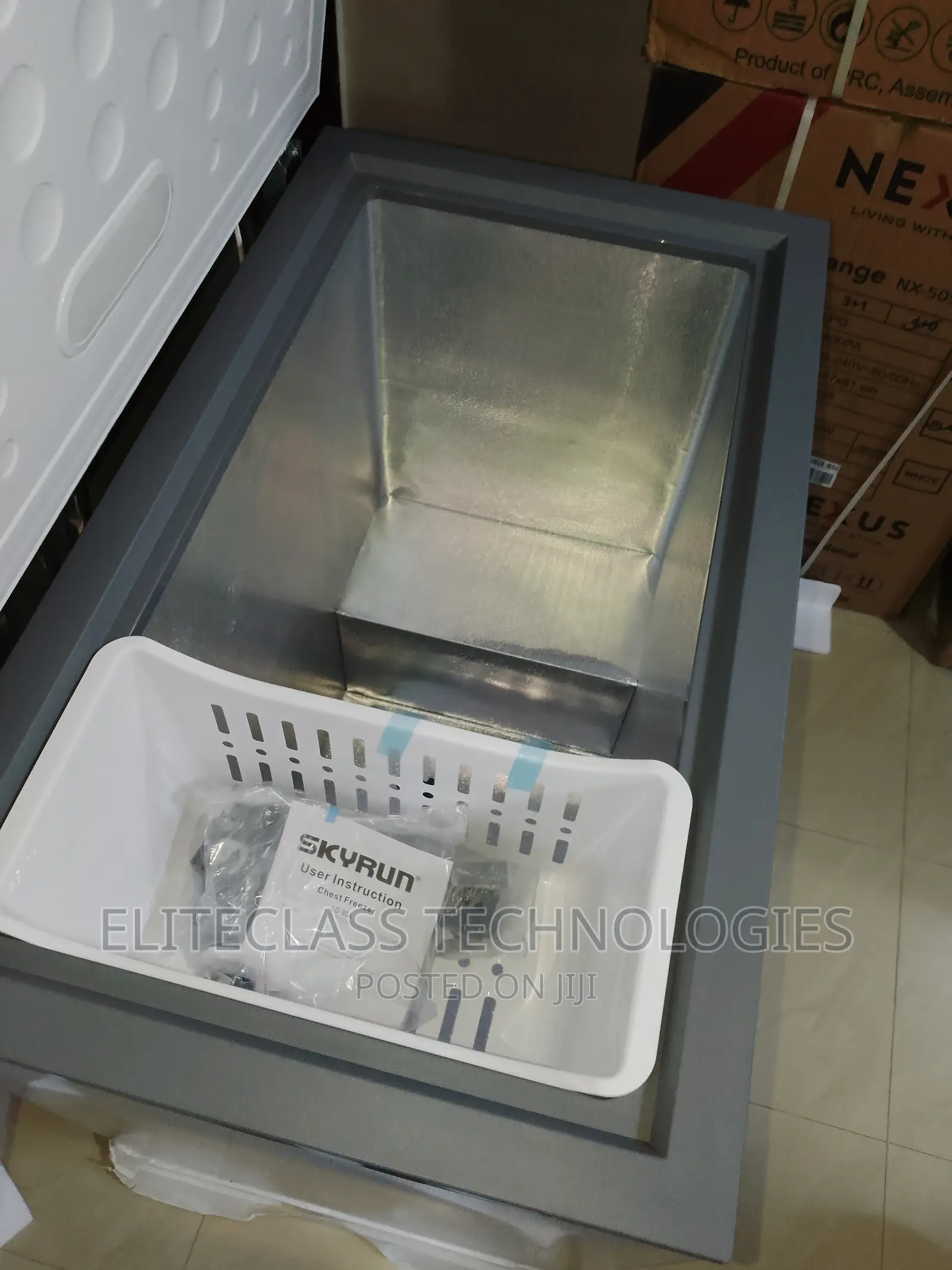 Gray Standard Skyrun 200 Litres Chest Freezer (BD-200A)