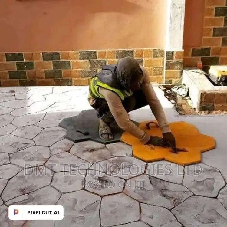 Stamped Concrete Floor