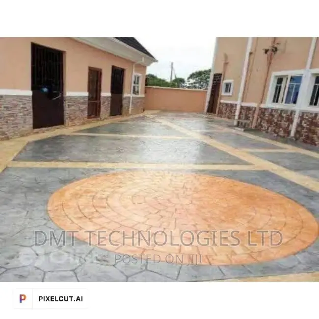 Stamped Concrete Floor