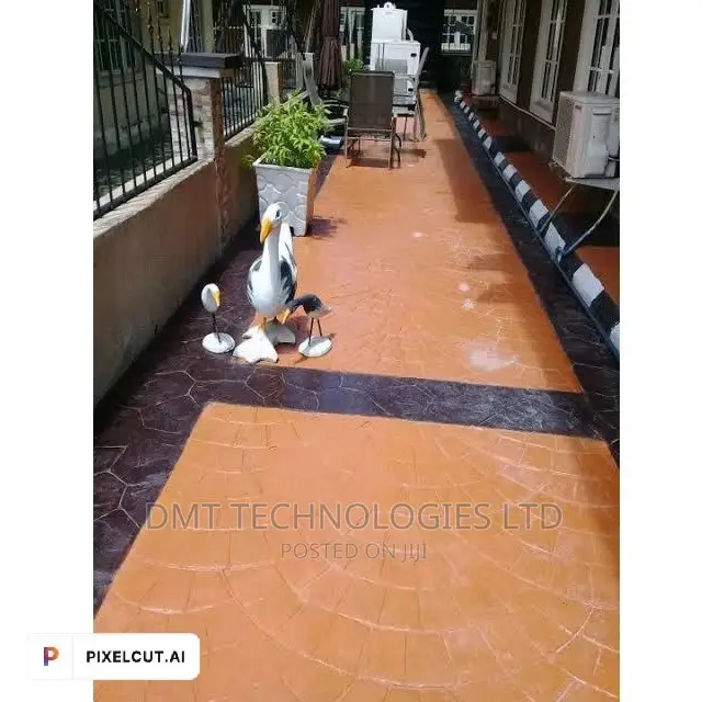 Stamped Concrete Floor