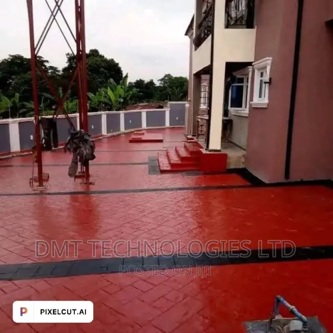 Stamped Concrete Floor