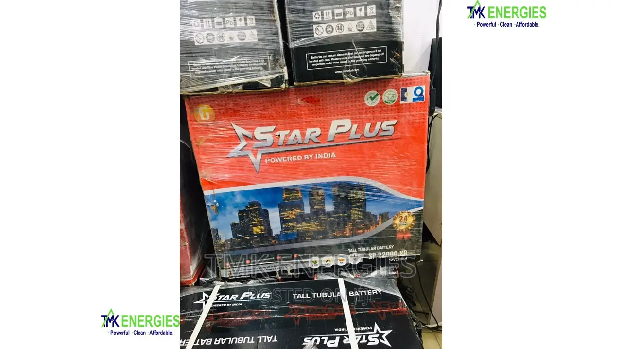 220ah 12V Starplus Tubular Battery