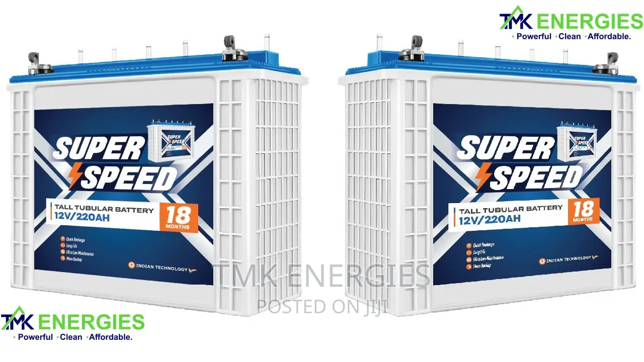 220ah 12V Superspeed Tubular Battery