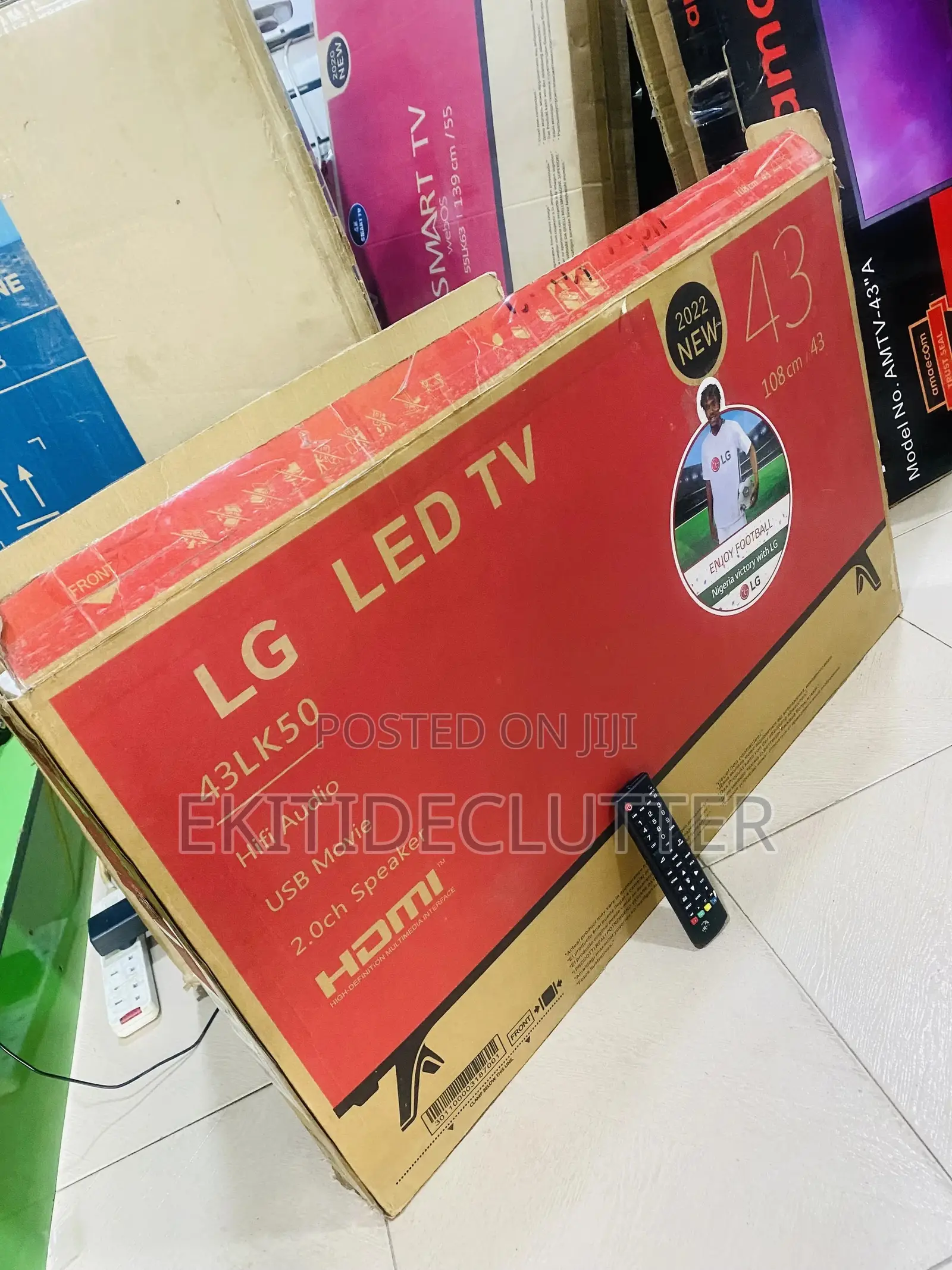 Barely Used LG 43” Inches Led Tv