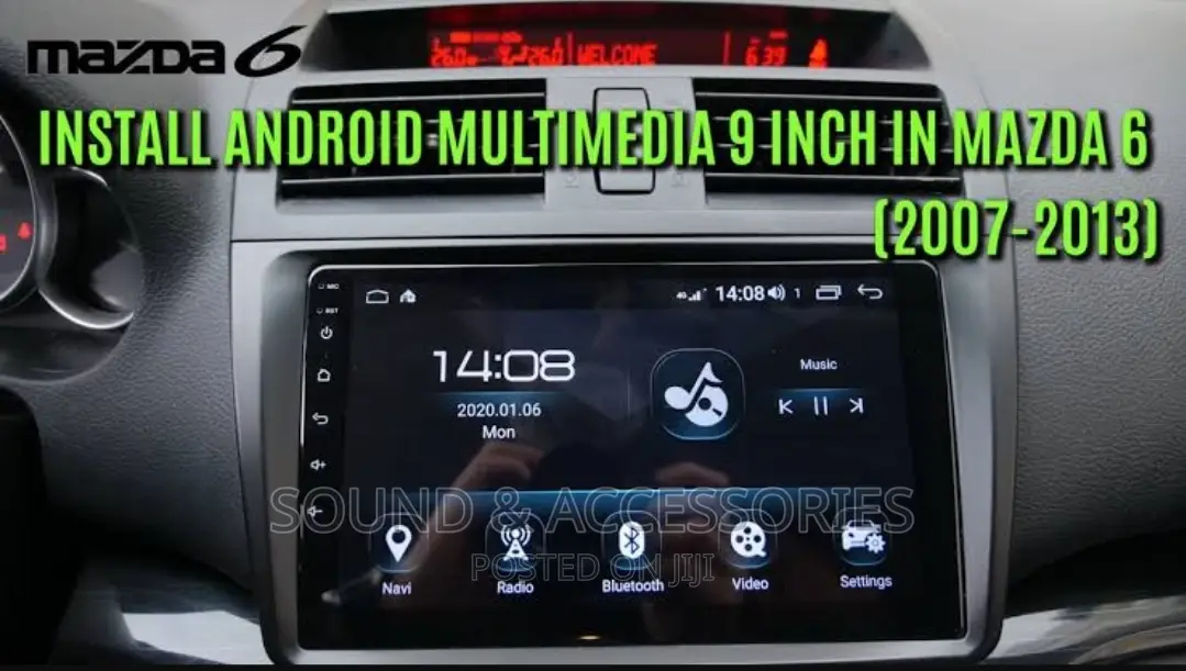 Mazda 6 2007-2013 Android Multimedia GPS Navigation System