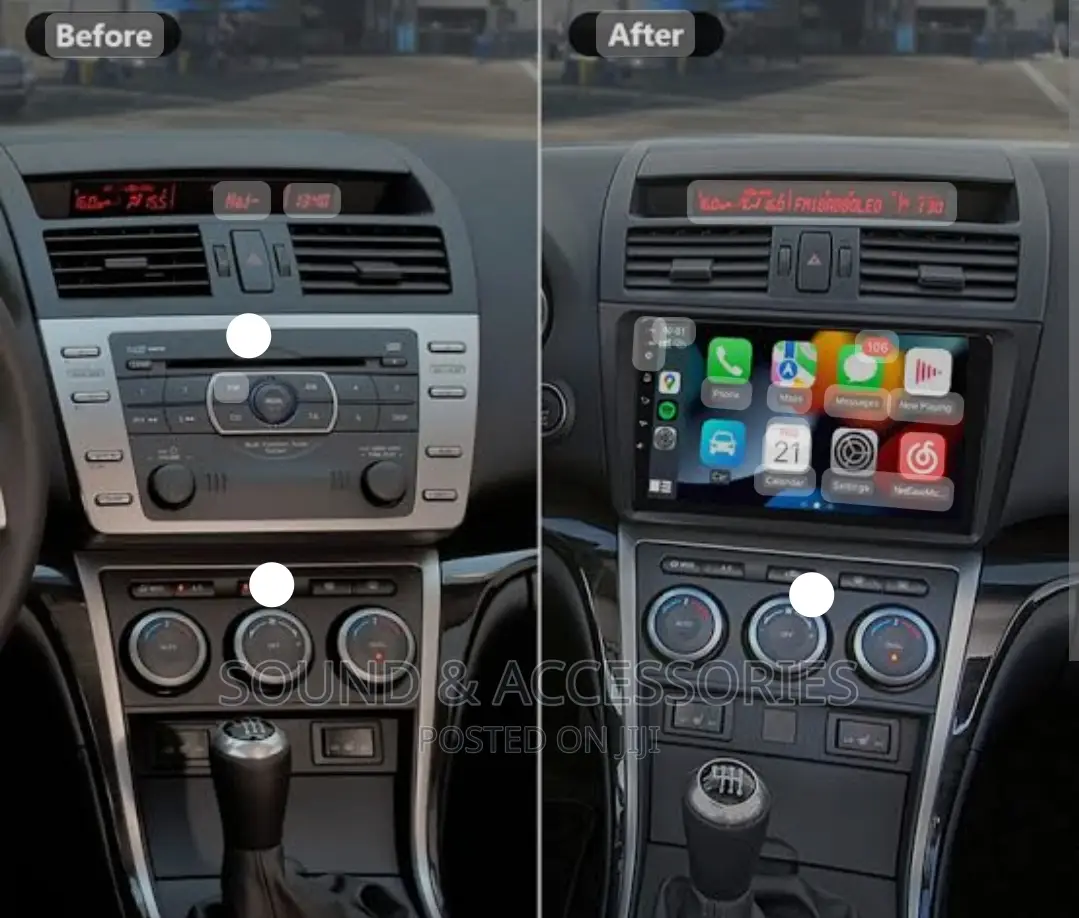 Mazda 6 2007-2013 Android Multimedia GPS Navigation System