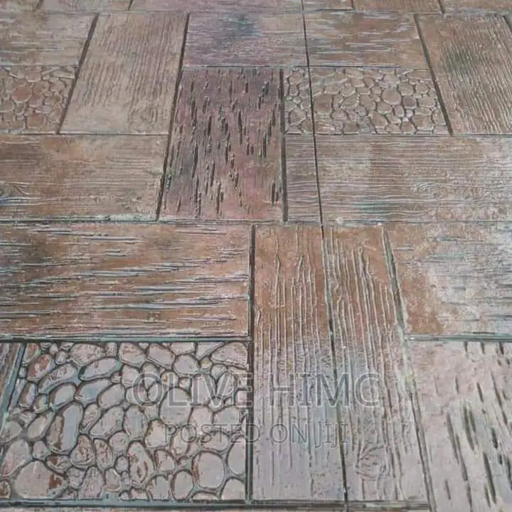 Concrete Floor Stamp Design