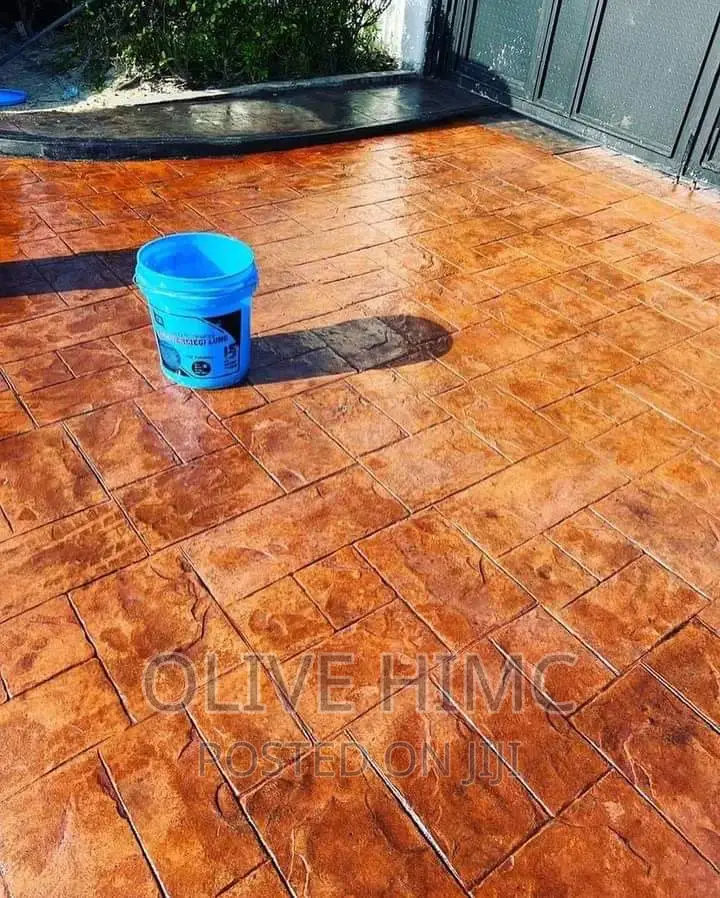 Concrete Floor Stamp Design