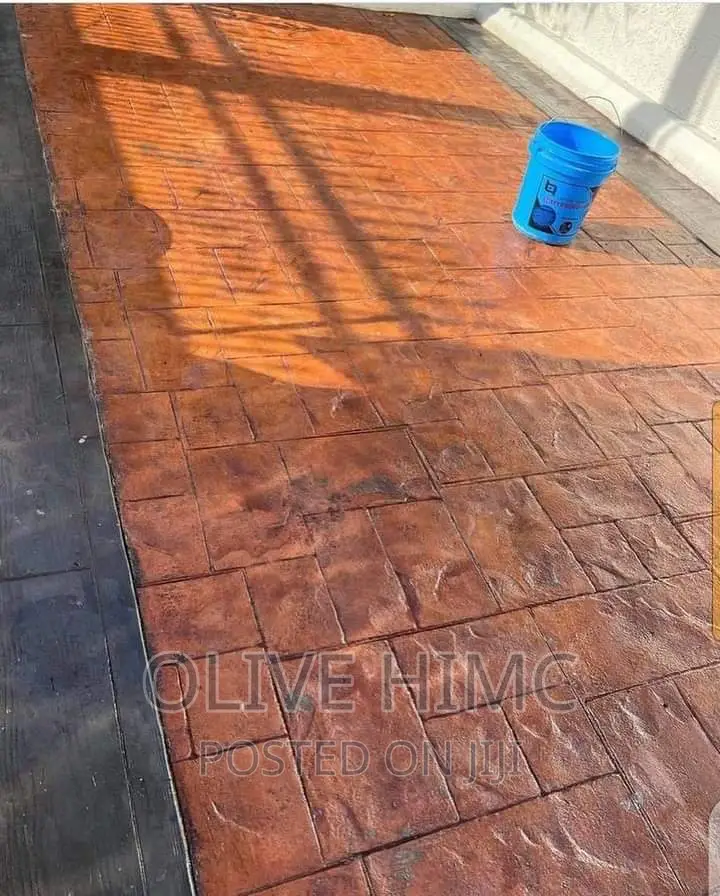 Concrete Floor Stamp Design