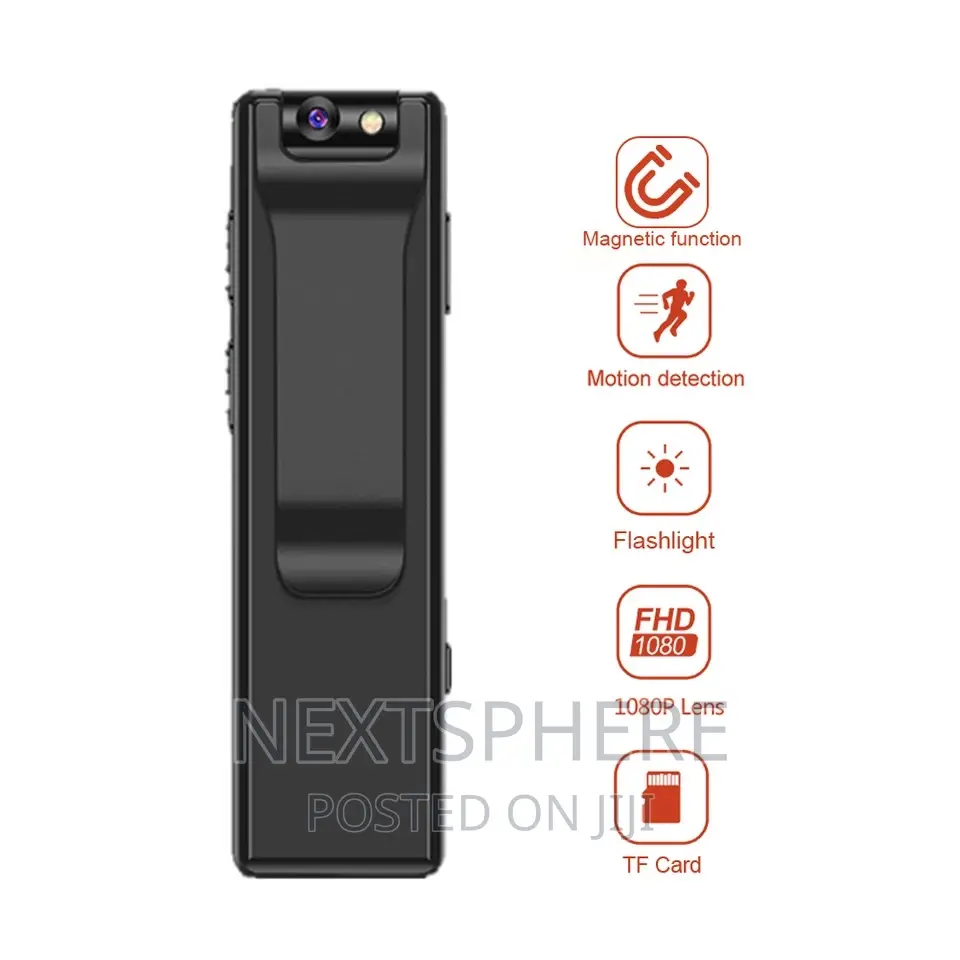 A3 1080P HD Mini Body Camera Pocket Video Spy Hidden Camera