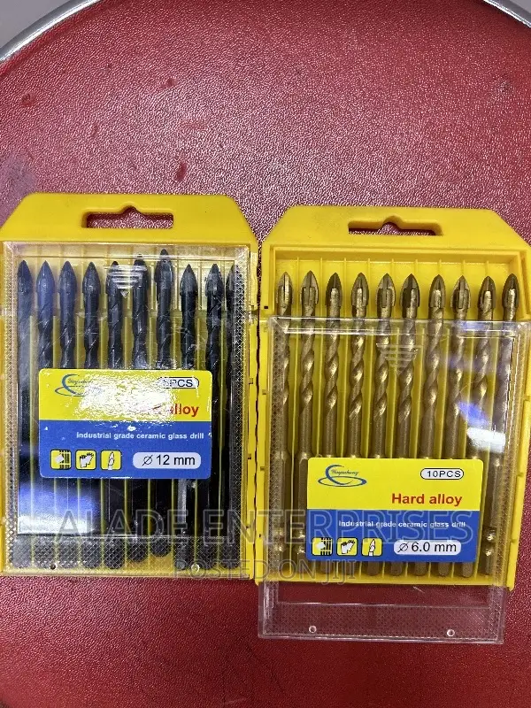 10 PCS Glass Drill Ceramic Tile Drill Bits Set All Sizes