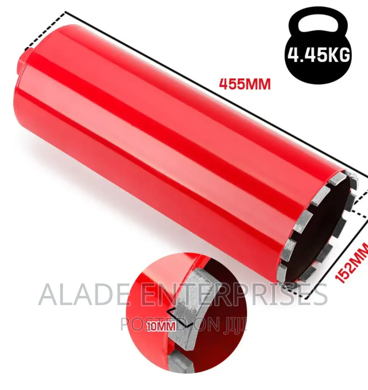 Diamond Core Drill Bit 152mm Concrete Wet Dry Tile Stone