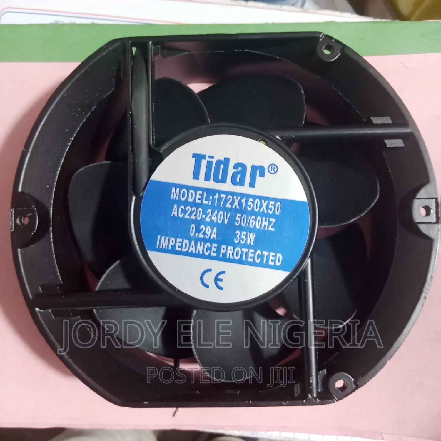 6” Cooling Fan 230v/Ac 172X150X50 0.24A