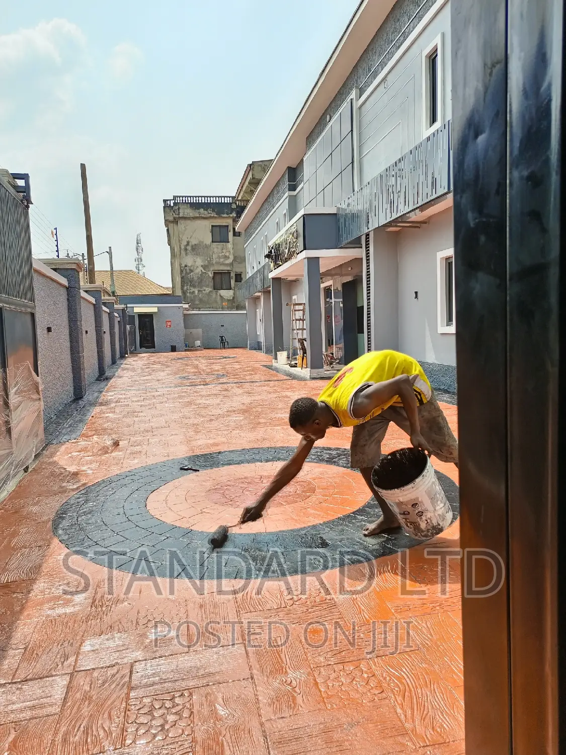 American Standard Concrete Stamped Floor