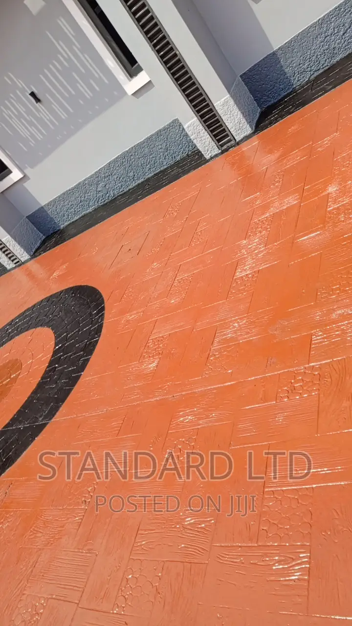 American Standard Concrete Stamped Floor