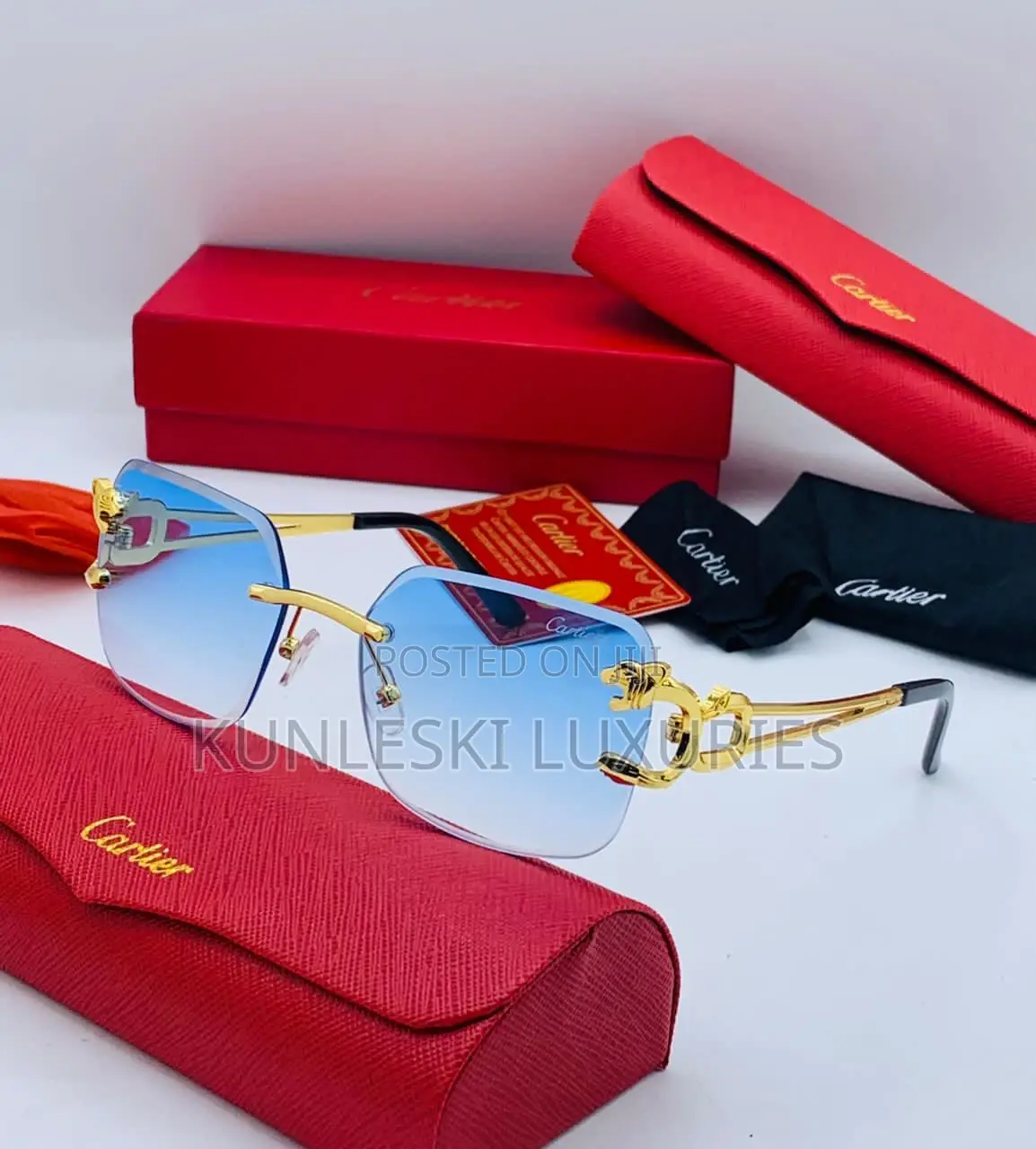 Original Cartier Eyewear Glasses Collections