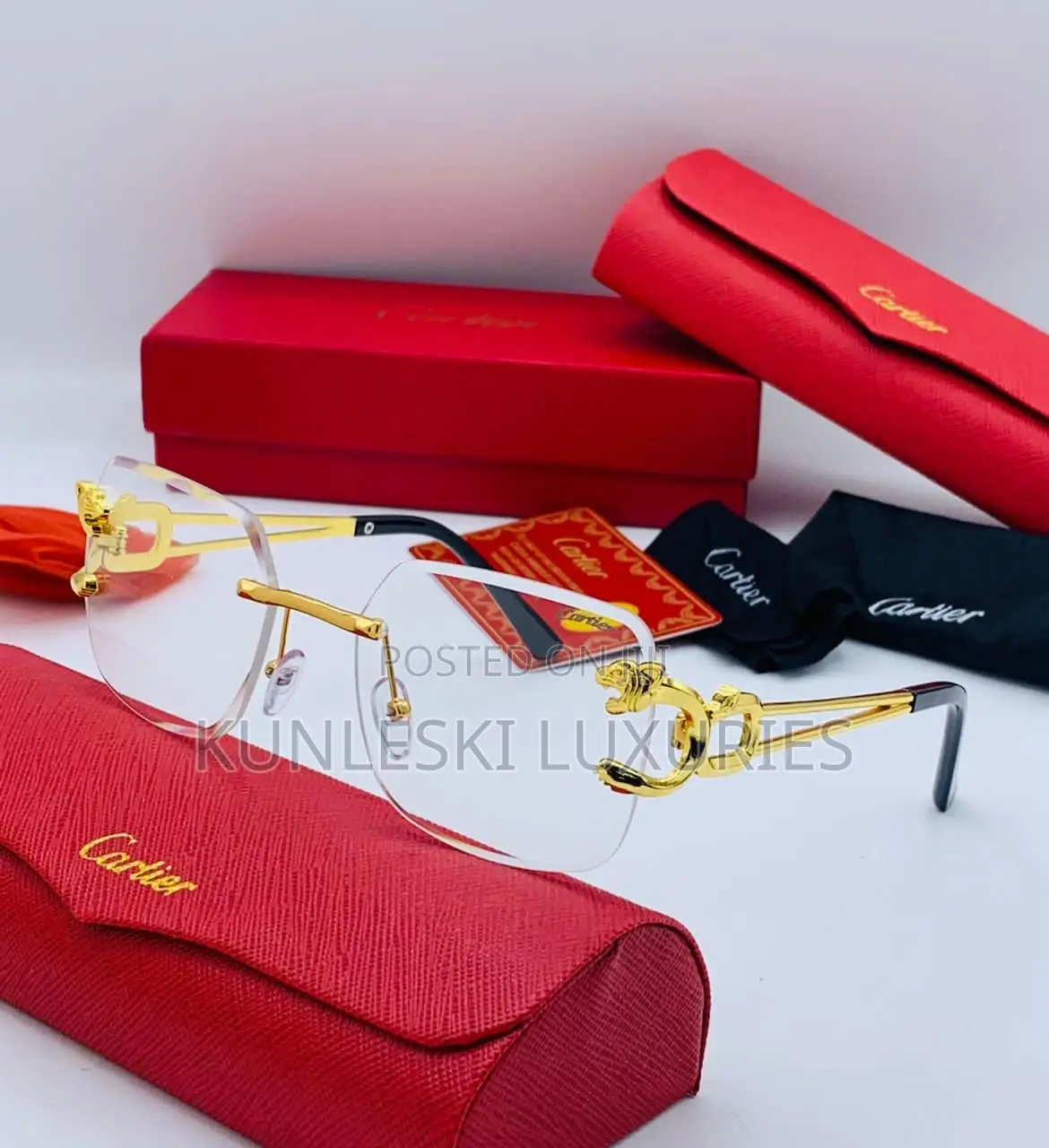 Original Cartier Eyewear Glasses Collections