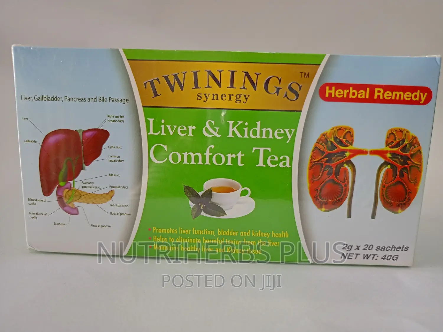 Twinnings Liver and Kidney Comfort Herbal Remedies Tea