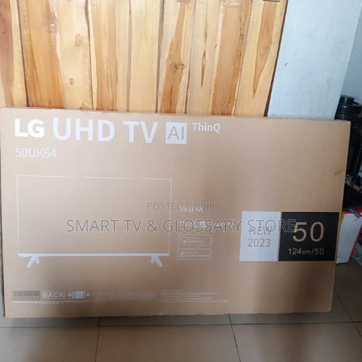 50inches LG With Building Showcasing Apps