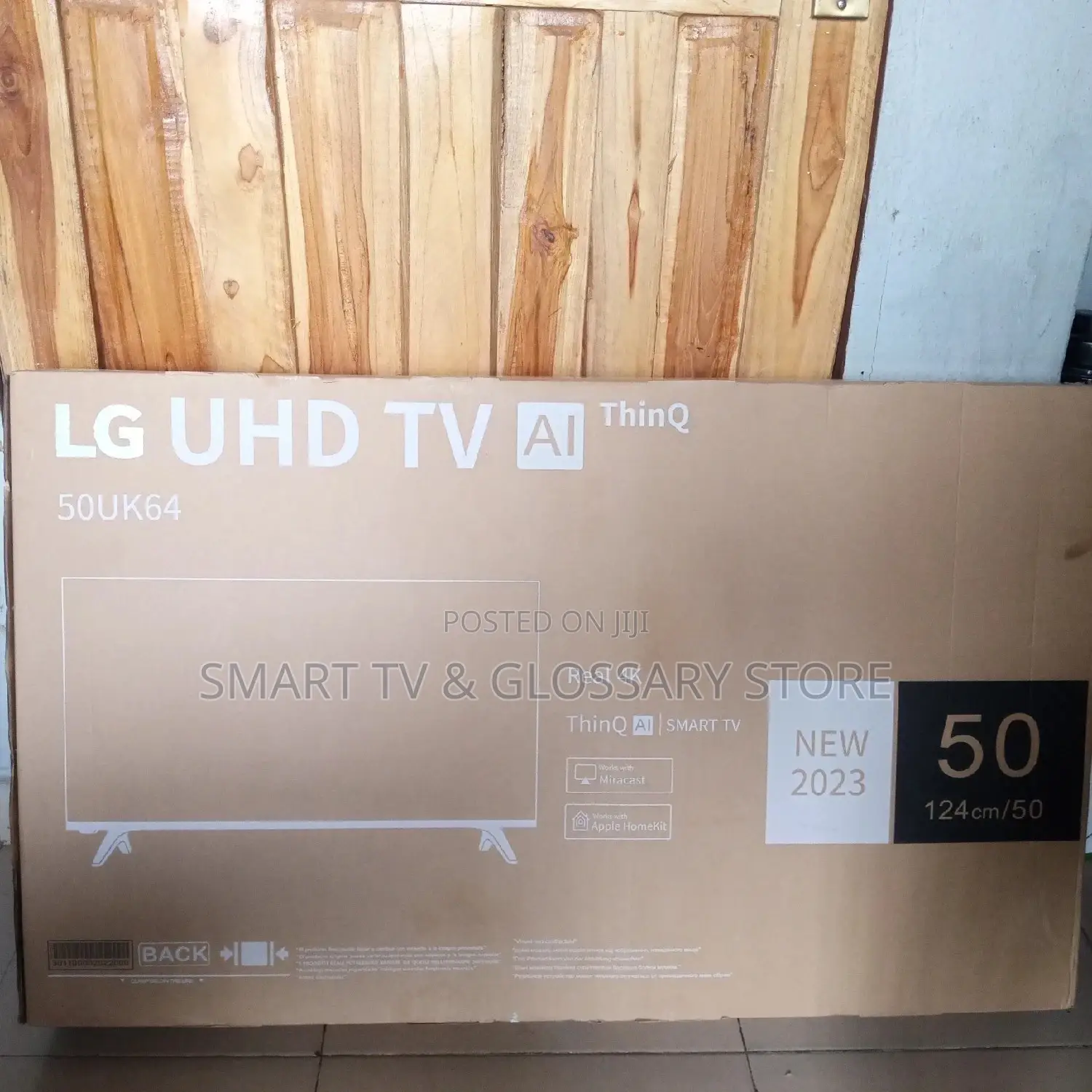 50inches LG With Building Showcasing Apps