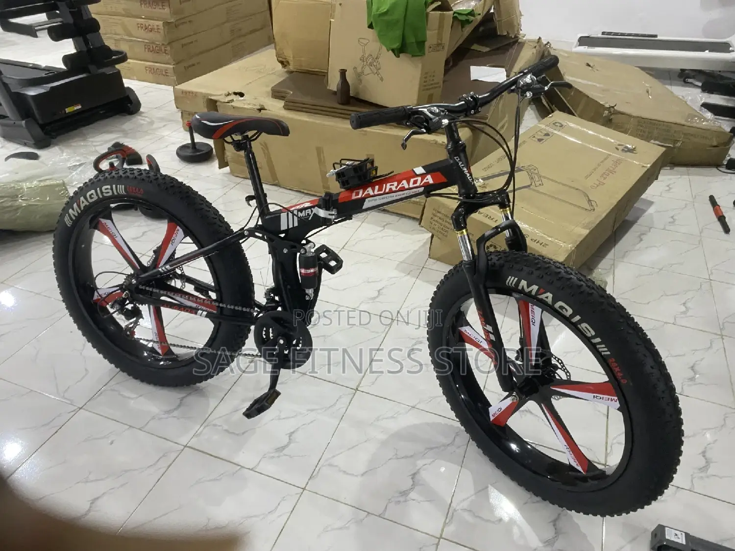 Foldable Fat Tire Bicycle
