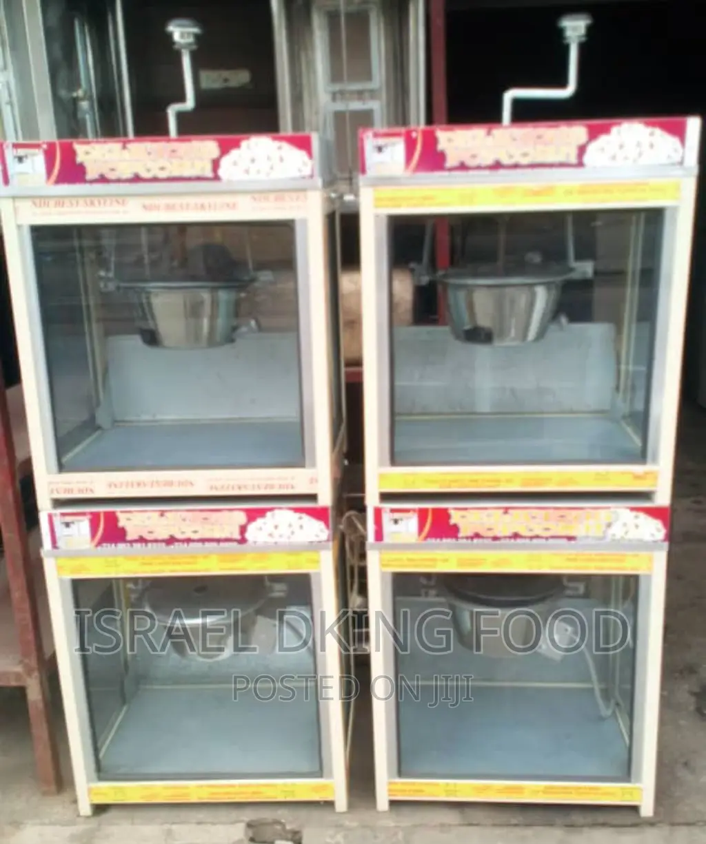 Industrial Quality Fabricated Gas Popcorn Machine