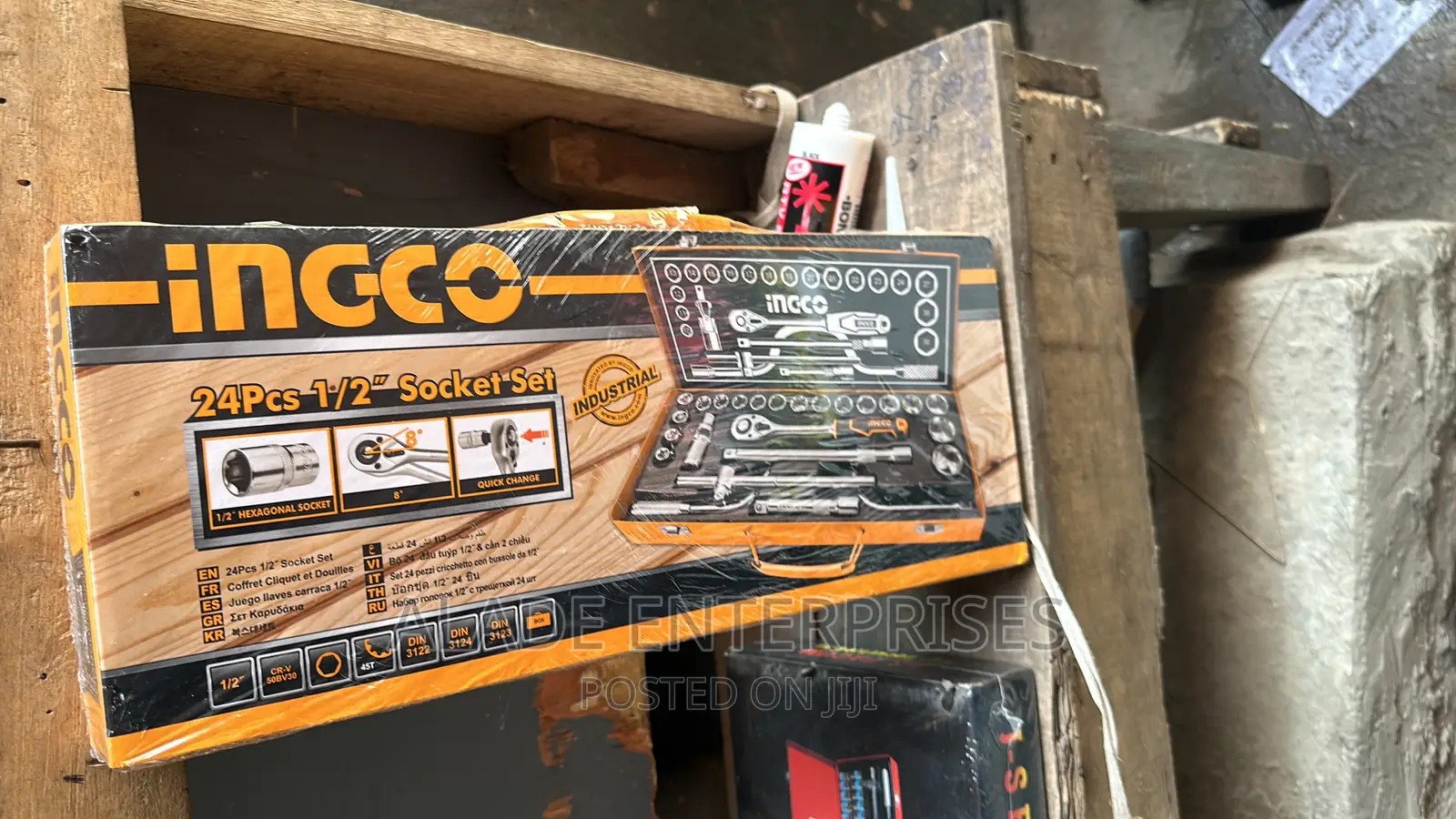Ingco 24pcs 1/2" Socket Set HKTS12242