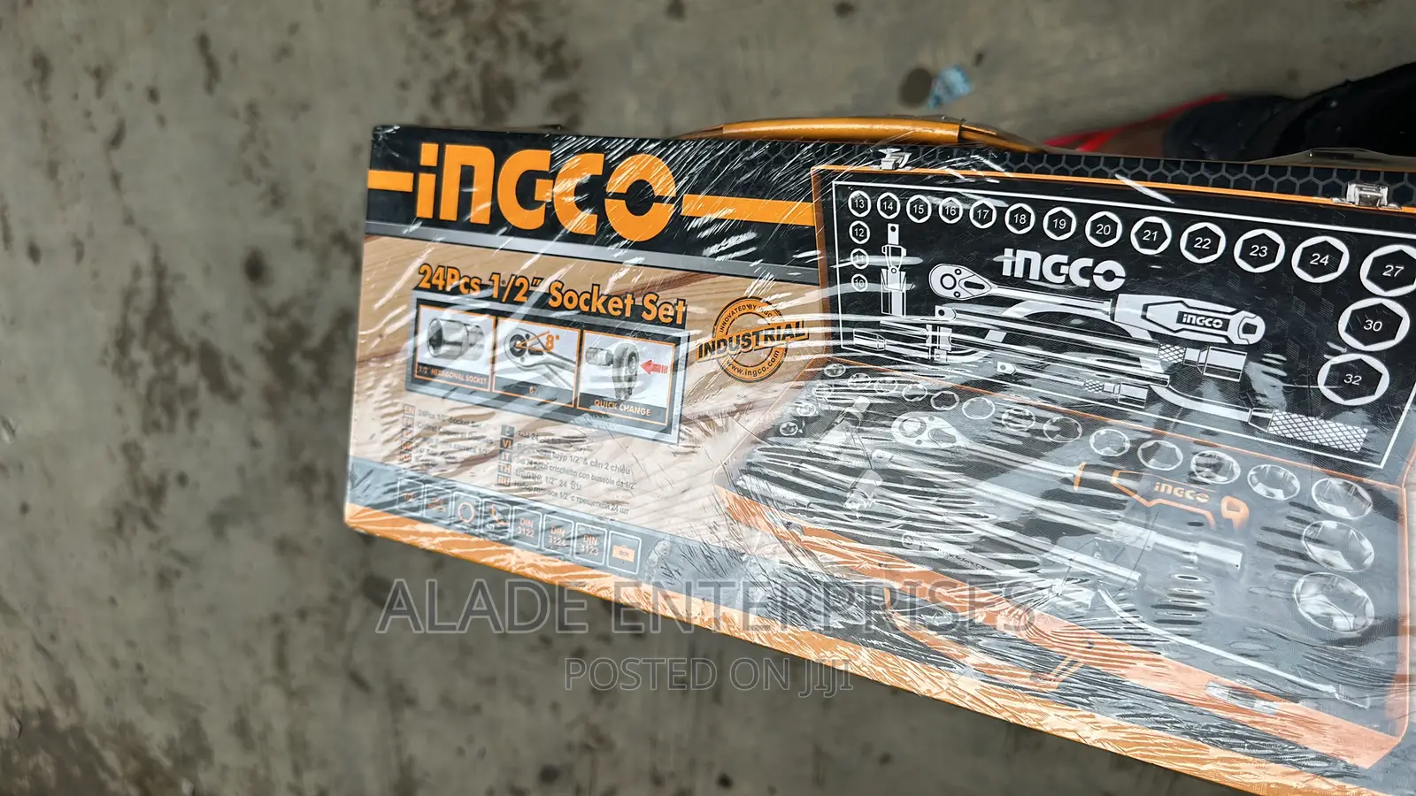 Ingco 24pcs 1/2" Socket Set HKTS12242