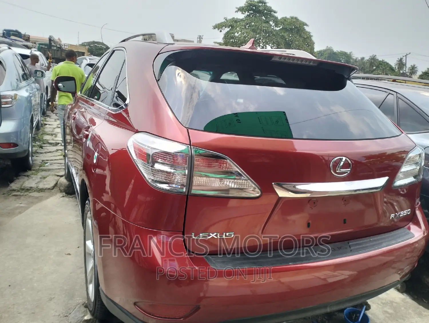 Lexus RX 350 AWD 2012 Red