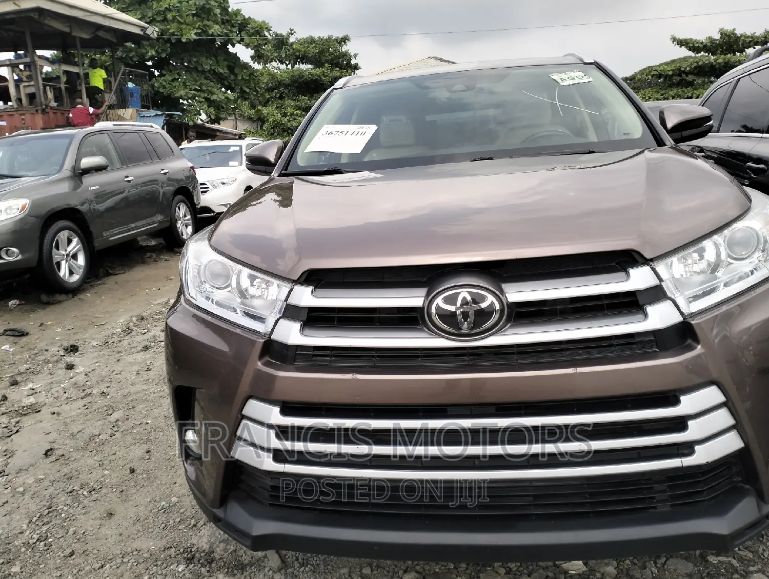 Toyota Highlander Limited Platinum 4x4 V6 (3.5L 6cyl 8A) 2017 Brown