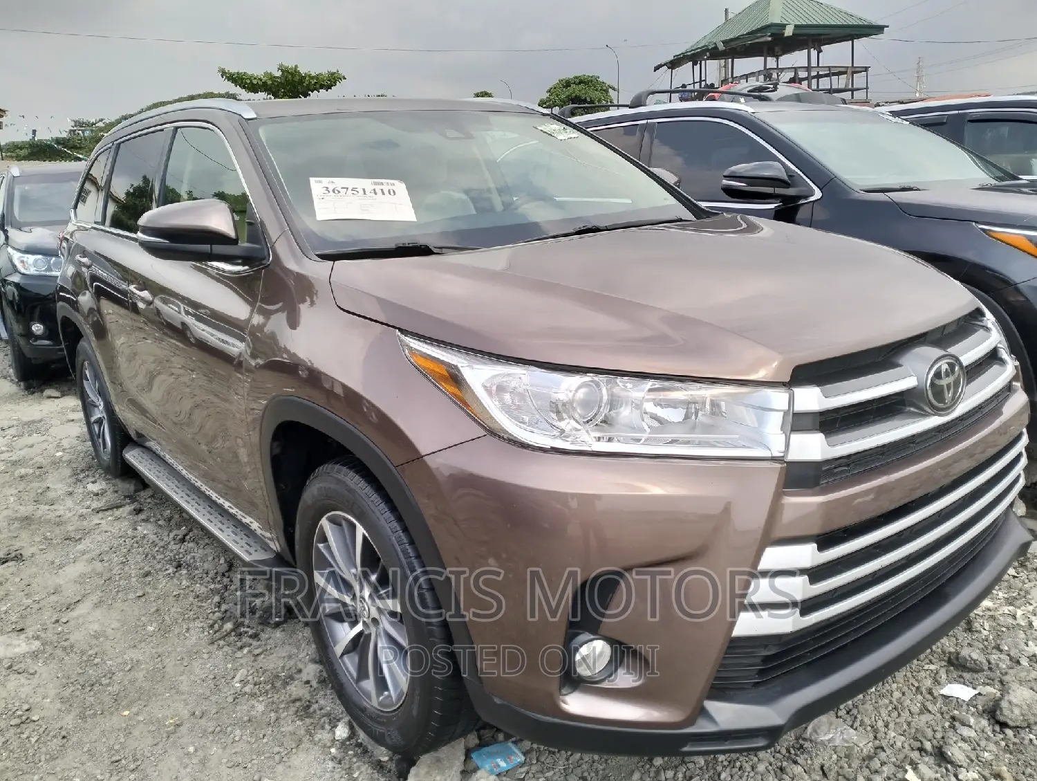 Toyota Highlander Limited Platinum 4x4 V6 (3.5L 6cyl 8A) 2017 Brown