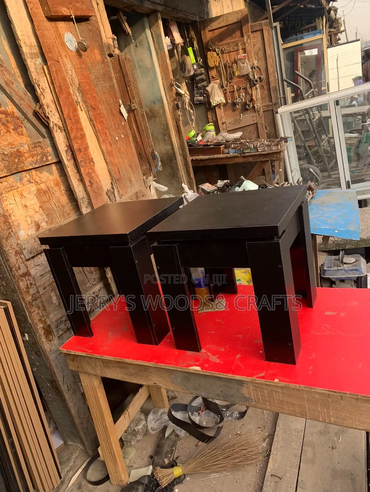 4 Piece Side Stool