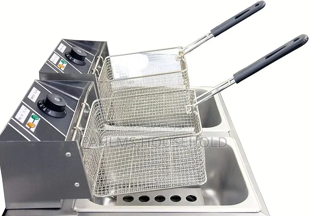 Commercial 14L Double Tank Electric Deep Fryer