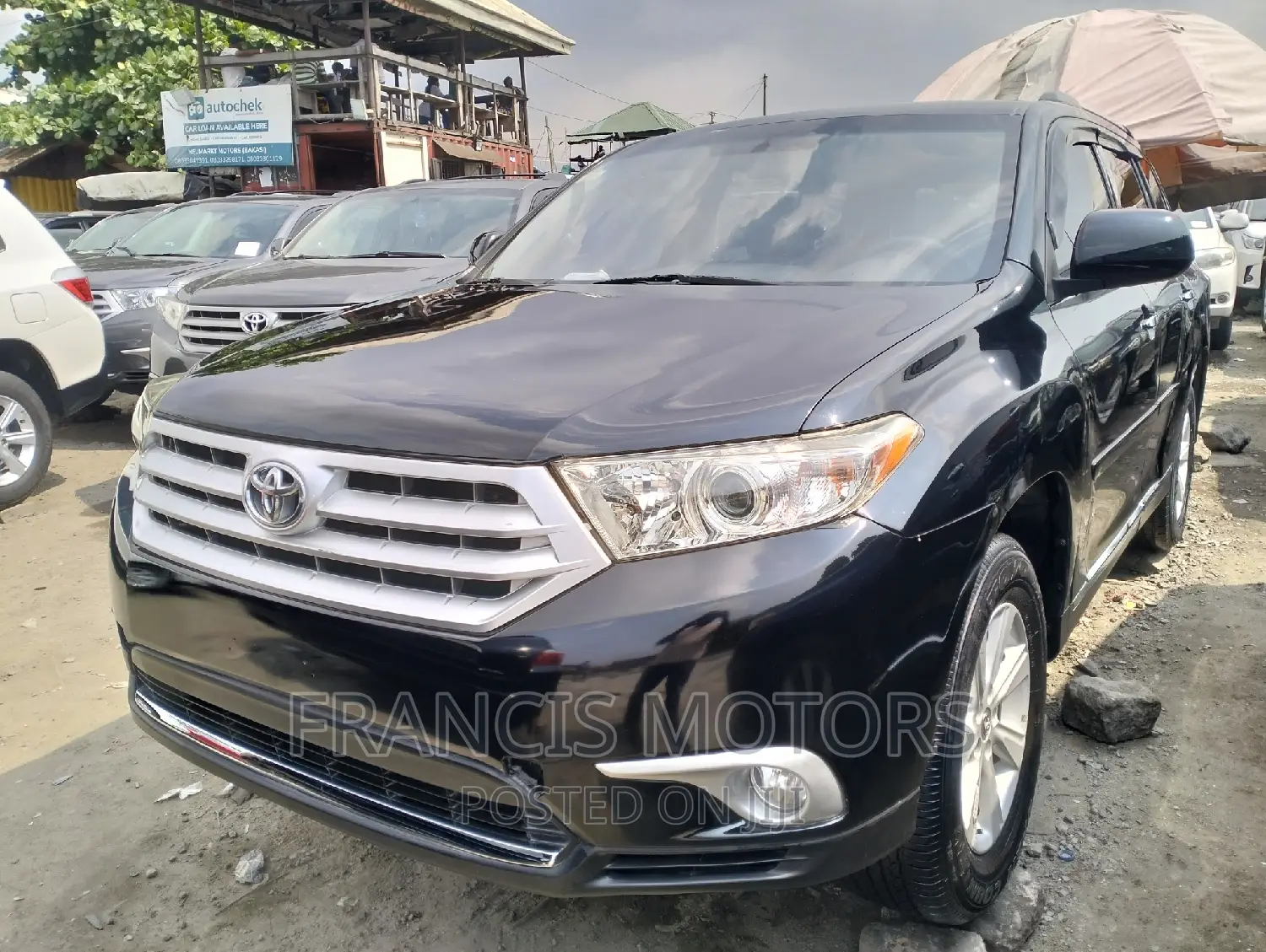 Toyota Highlander Limited 3.5l 4WD 2013 Black