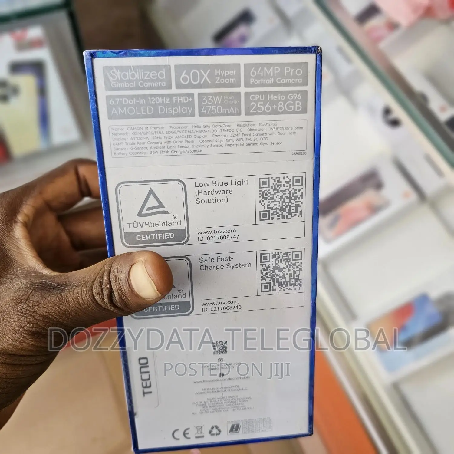 New Tecno Camon 18 Premier 256 GB