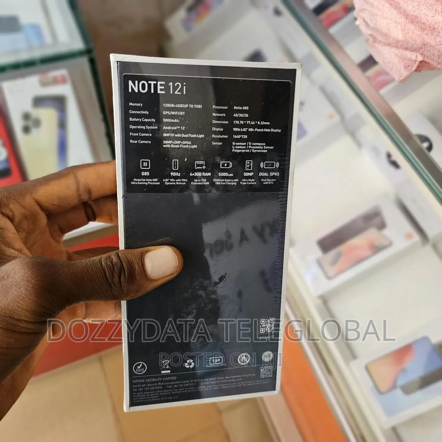 New Infinix Note 12i 128 GB