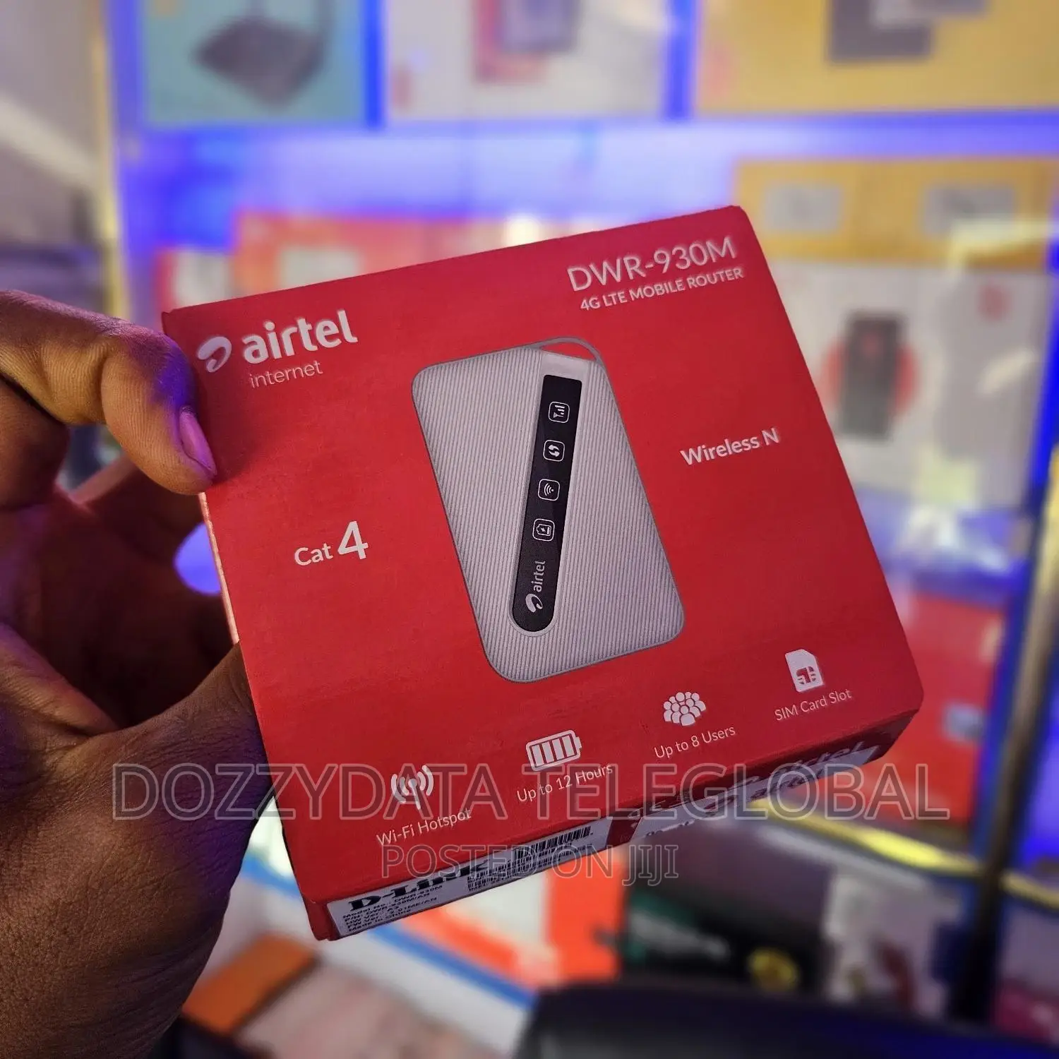 Airtel 4g Pocket Mifi Plus 30gb Bonus Data