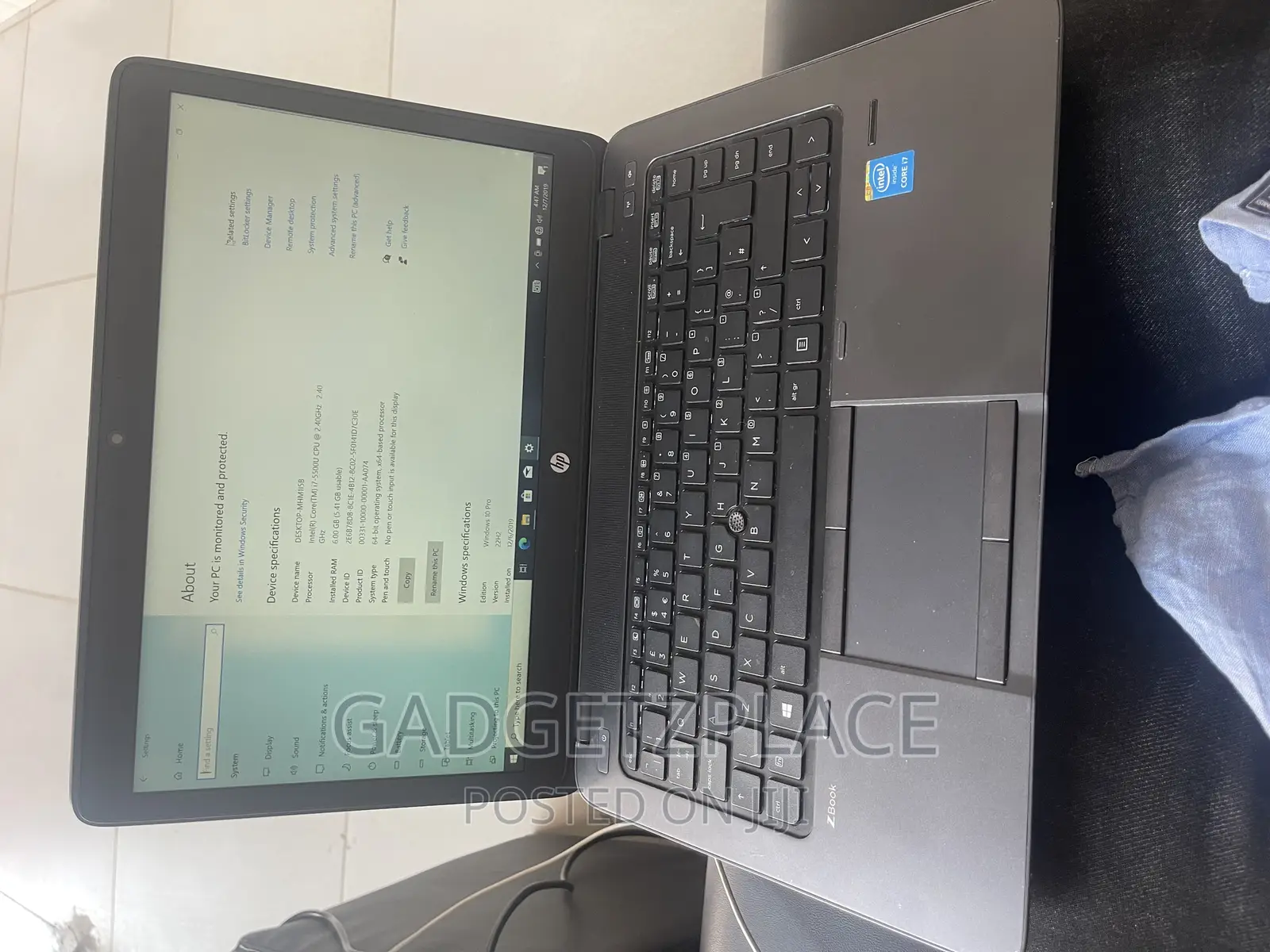 Laptop HP ZBook 14 6GB Intel Core I7 HDD+SSD 1T