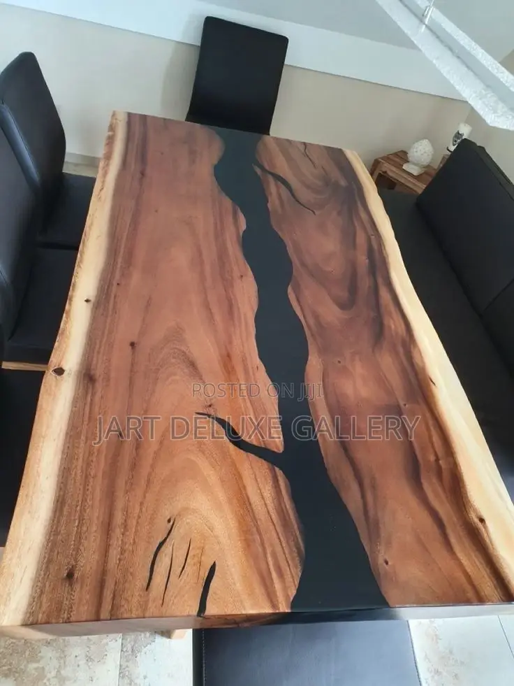 Wooden Epoxy Dining Furniture