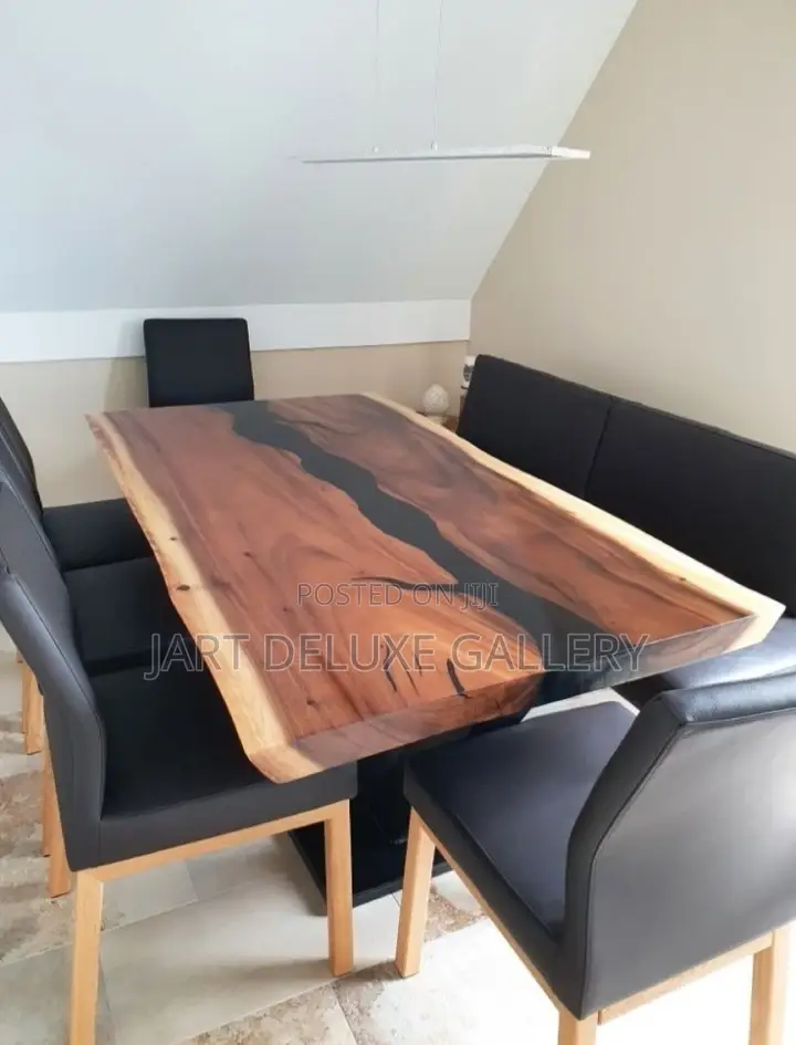 Wooden Epoxy Dining Furniture