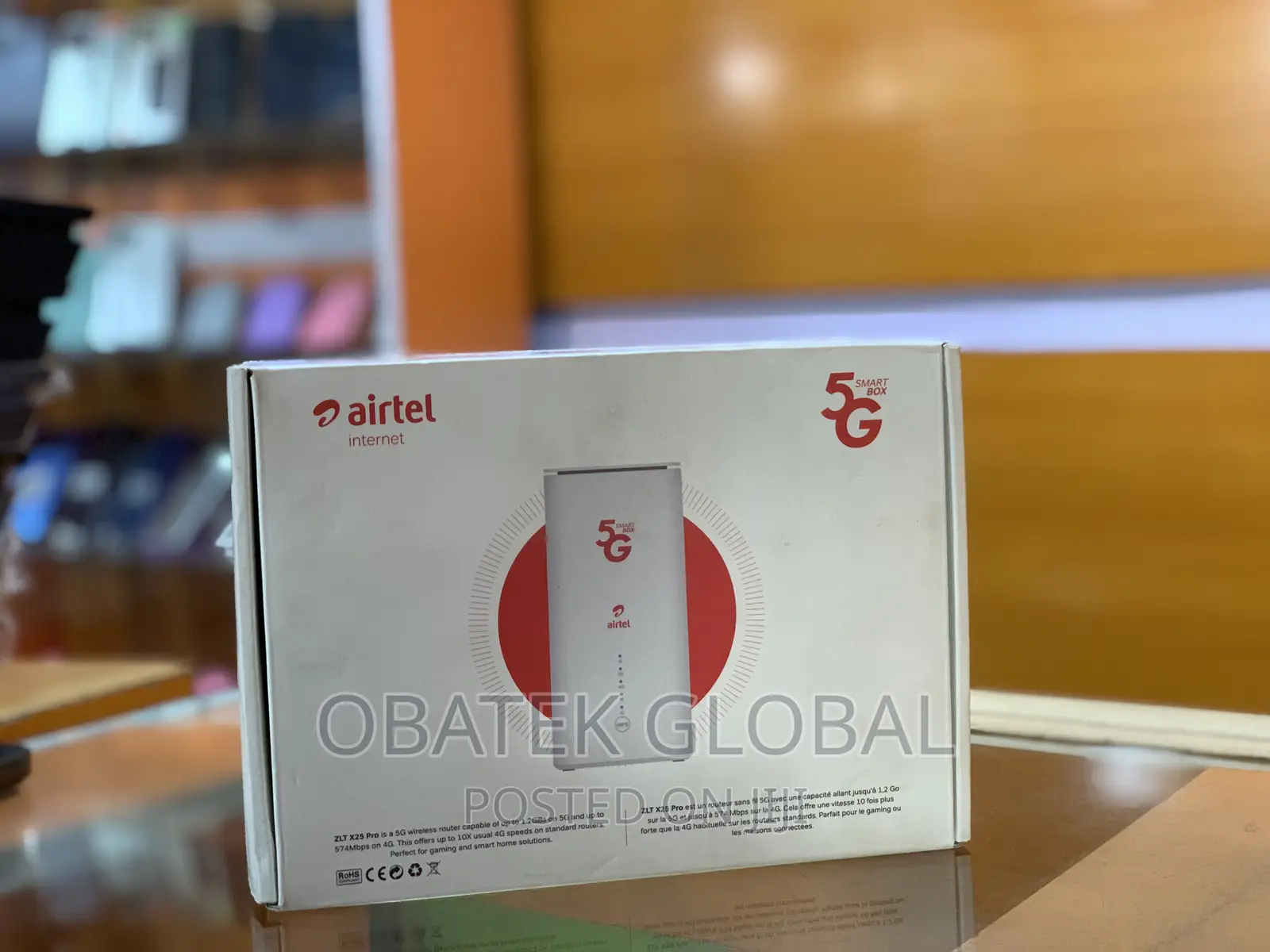 Airtel 5G Smart Box Wireless Router