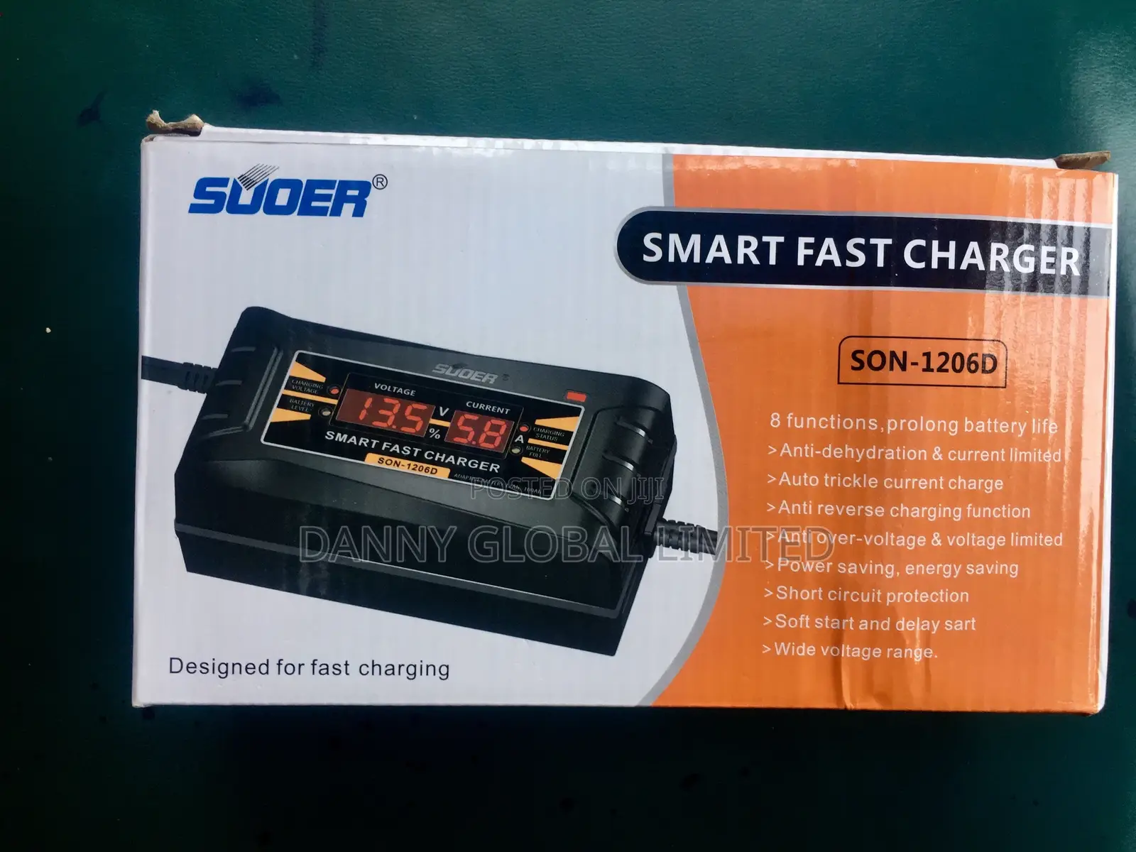 Original Smart Fast Car Battery Charger