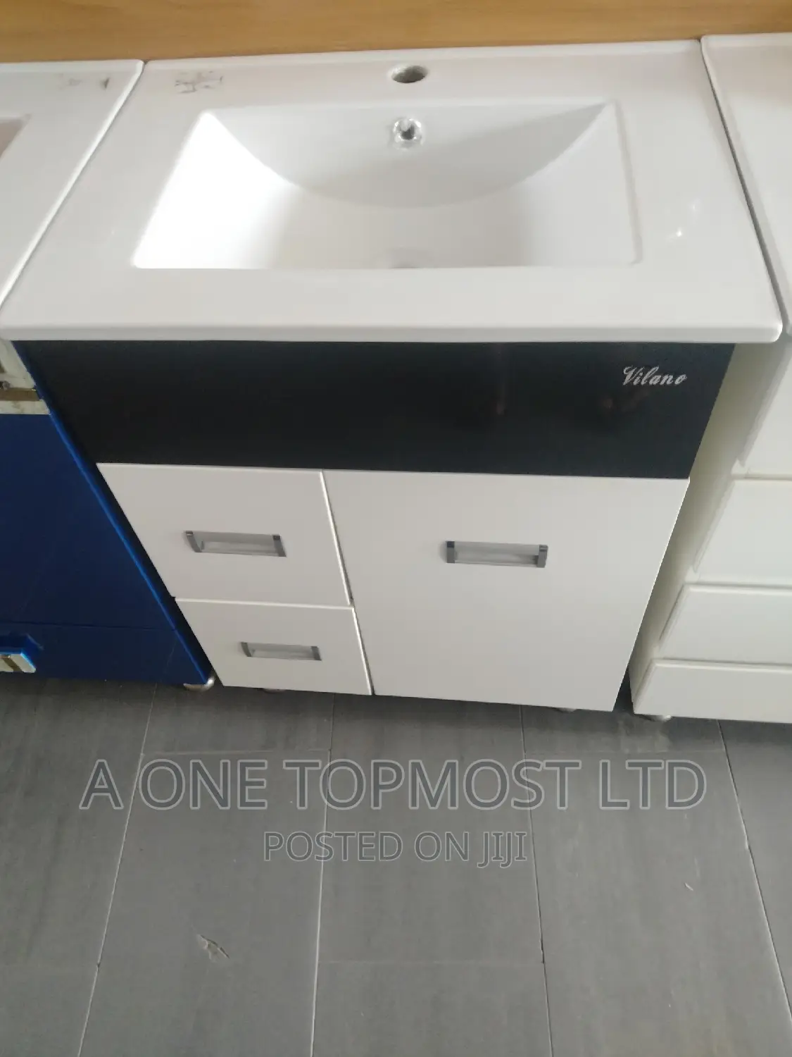 Black and White Cabinet