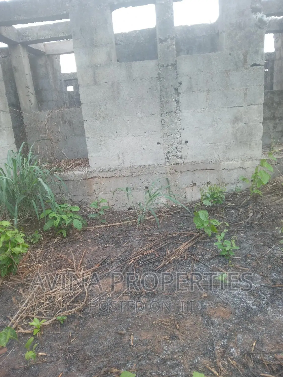 An Uncompleted Proposed of 2 Storey Building on Two Plots