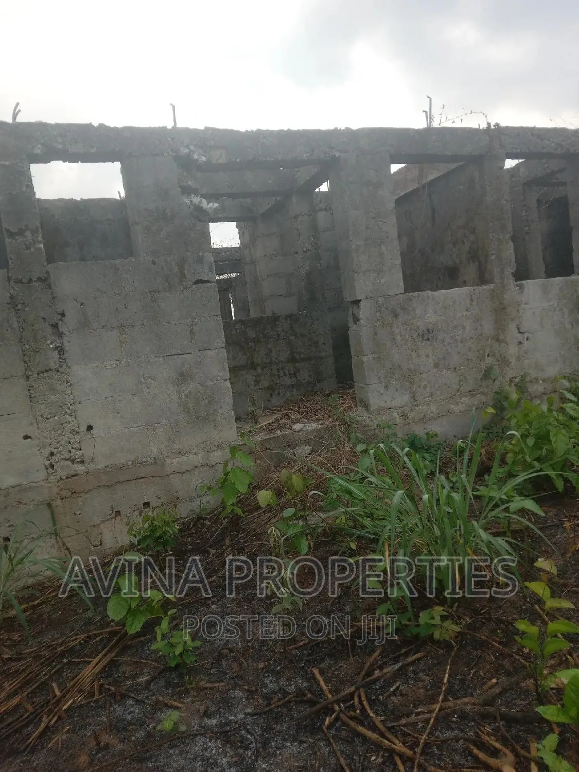 An Uncompleted Proposed of 2 Storey Building on Two Plots