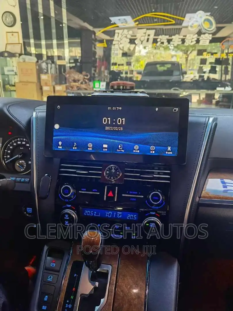 High Quality Certified Tesla Android Screen Toyota Alphard