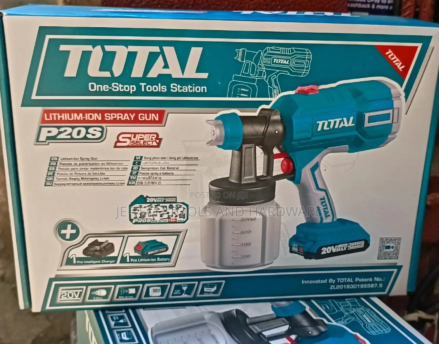 Total Cordless Paint Spray Gun